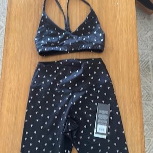 Glyder leggings and sports bra set